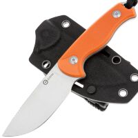 Нож CIVIVI Timberbark satin сталь 14C28N рукоять Orange G10 (C23094-2)