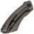 Нож Vanguard Mini Cleaver DLC сталь M390 рукоять Black Titanium