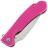 Нож Daggerr Urban 2 DL stonewash сталь 8Cr14MoV рукоять Pink FRN