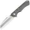 Нож Kizer Crest satin сталь S35VN рукоять Grey Titanium