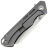 Нож Kizer Crest satin сталь S35VN рукоять Grey Titanium