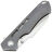 Нож Kizer Crest satin сталь S35VN рукоять Grey Titanium