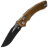 Нож Microtech Amphibian Ram-Lok black сталь M390MK рукоять Tan Fluted Aluminum (137RL-1FLTA)
