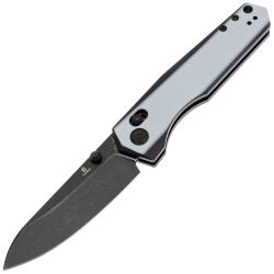Нож Tenable Beaver blackwash сталь NItro-V рукоять Ivory White/Black G10