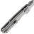 Нож Kunwu Compact CHAD stonewash сталь PM-60 рукоять Diamond Texture Gray Ti