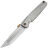 Нож TuoTown Asesino LE сталь M390 рукоять Grey Crystal Ti