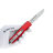 Нож Microtech UTX-85 S/E stonewash сталь M390 рукоять Red Aluminum (231-10RD)