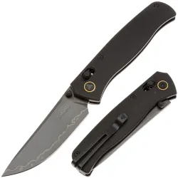 Нож SRM Medal PVD сталь 140Cr Laminated рукоять Black Micarta (255L-MB3)