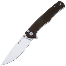 Нож Sencut Crowley satin сталь D2 рукоять Black G10 (S21012-4)