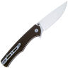 Нож Sencut Crowley satin сталь D2 рукоять Black G10 (S21012-4)