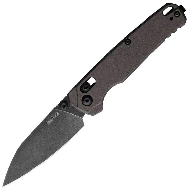 Нож Kershaw Bel Air Reverse tanto blackwash сталь Magnacut рукоять Gray Aluminium (6105GRYBW)