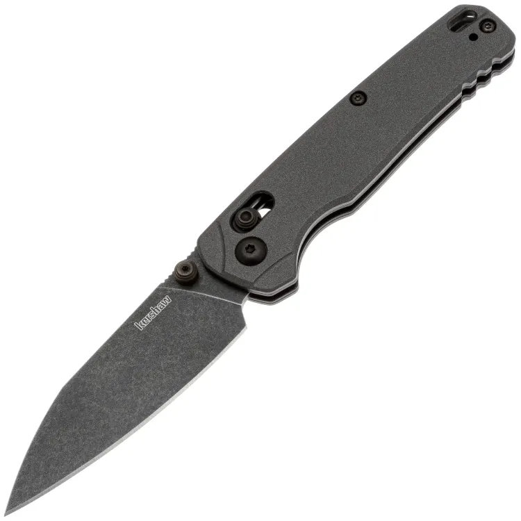 Нож Kershaw Bel Air Reverse tanto blackwash сталь Magnacut рукоять Gray Aluminium (6105GRYBW)