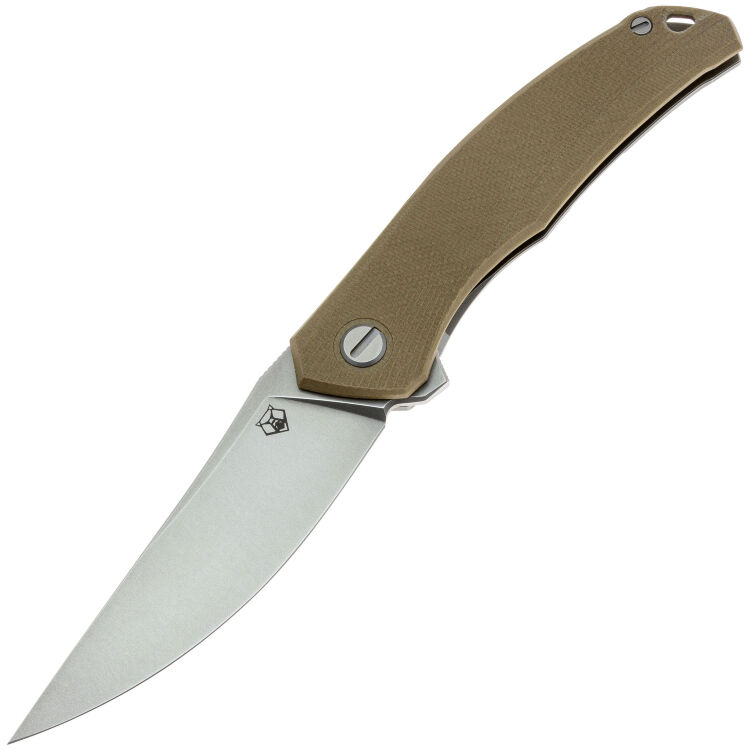 Нож Shirogorov Quantium Ursus сталь Cromax рукоять Beige G10
