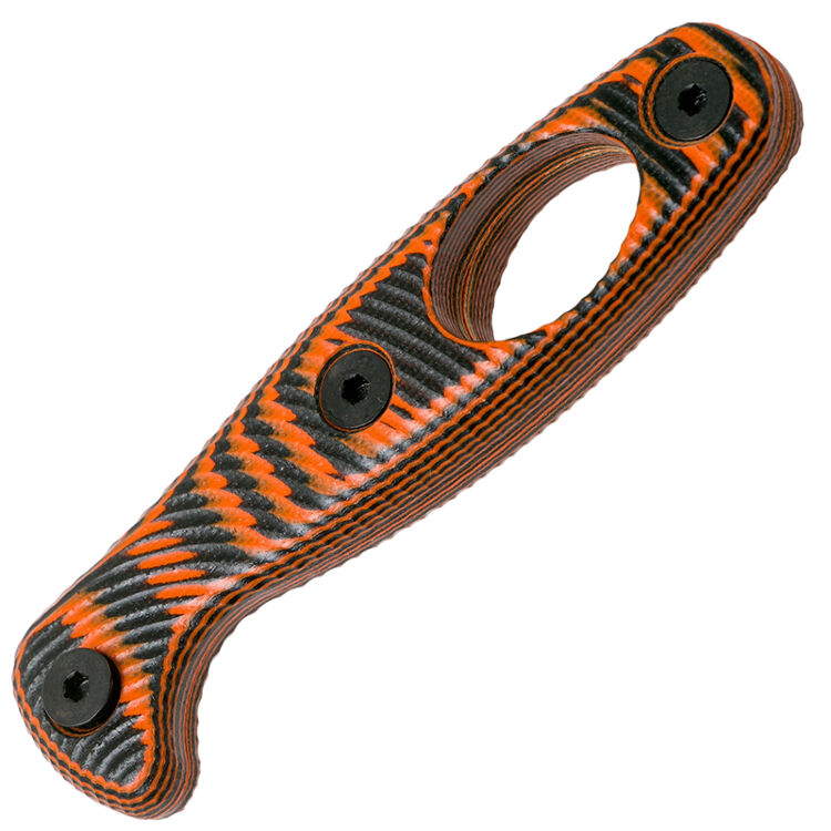 Накладки ESEE для ножа Xancudo Black/Orange G10 с отверстием