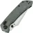 Нож Tenable Fenrir Crossbar Lock stonewash сталь Nitro-V рукоять Green Micarta