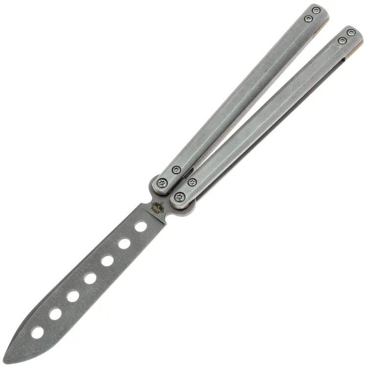 Нож-бабочка AtroposKnife Kirat Trainer сталь AUS-8 рукоять Duralumin