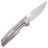 Нож Rike Knife 802G сталь 154CM рукоять Brown G10/Ti