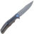 Нож WE Knife Zonda satin сталь CPM-20CV рукоять Gray Ti/Blue Ti/Marble CF (WE22016-4)