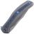 Нож WE Knife Zonda satin сталь CPM-20CV рукоять Gray Ti/Blue Ti/Marble CF (WE22016-4)