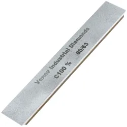 Брусок алмазный 80/63 мкм 150*25*6мм 100% на подложке (ВеневАлмаз)