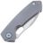 Нож Maxace Meerkat сталь CPM-S90V рукоять Grey/Blue Clip Titanium