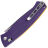 Нож Real Steel Pathfinder Scandi сталь 14C28N рукоять Purple G10 (7851PY)