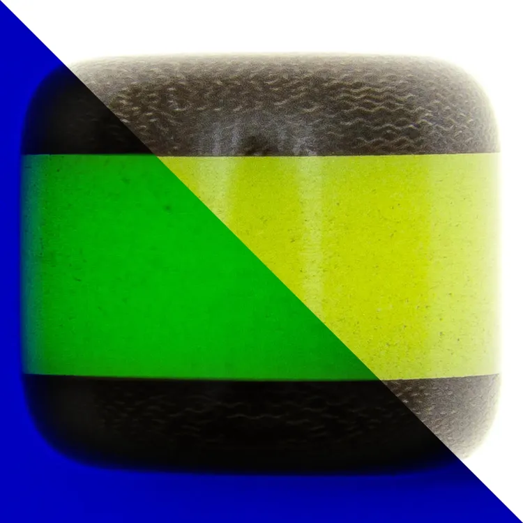 Бусина темлячная PhantomTools Green Micarta/люминофор