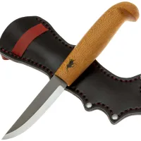 Нож Финка Стандарт сталь Cor-X рукоять Платан (Дух Диких Лесов)