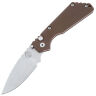 Нож Pro-Tech/Strider SnG сталь 154CM рукоять Tan G10/Stainless Steel