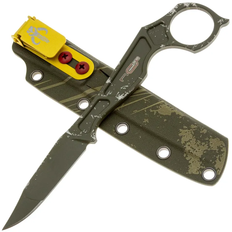 Нож N.C. Custom Thorn Razvedos Edition LE Boba Fett Cerakote сталь AUS-8