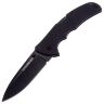 Нож Cold Steel Code-4 Spear Point Black сталь S35VN рукоять Black Aluminium (58PASB)