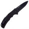 Нож Cold Steel Code-4 Spear Point Black сталь S35VN рукоять Black Aluminium (58PASB)