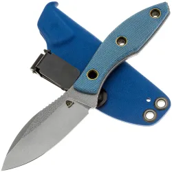 Нож PhantomTools Canuck mini gen2 сталь N690 рукоять Blue canvas Micarta