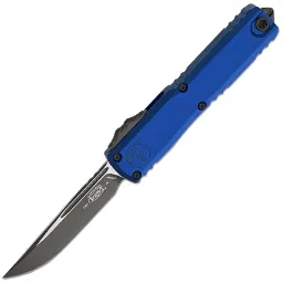 Нож Microtech Ultratech Gen IV S/E black сталь M390MK рукоять Navy Blue Aluminum