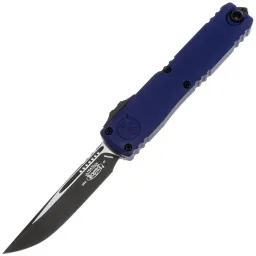 Нож Microtech Ultratech Gen IV S/E black сталь M390MK рукоять Navy Blue Aluminum
