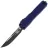 Нож Microtech Ultratech Gen IV S/E black сталь M390MK рукоять Navy Blue Aluminum