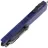 Нож Microtech Ultratech Gen IV S/E black сталь M390MK рукоять Navy Blue Aluminum