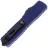 Нож Microtech Ultratech Gen IV S/E black сталь M390MK рукоять Navy Blue Aluminum