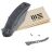 Нож WE Knife Snick сталь CPM-20CV рукоять Gray Ti/Marble CF (WE19022F-2)