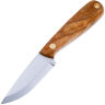 Нож Brisa Necker 70 Scandi сталь Sandvik 12C27 рукоять Olive Wood