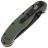 Нож Ontario RAT-1 Black Serrated сталь AUS-8 рукоять Olive drab GRN (8847OD)