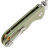 Нож CJRB Mica сталь AR-RPM9 рукоять Green Aluminium (J1934-GN)