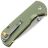 Нож CJRB Mica сталь AR-RPM9 рукоять Green Aluminium (J1934-GN)