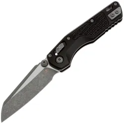 Нож Microtech MSI Mini apocalyptic сталь M390MK рукоять Black Frag Aluminium