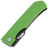 Нож Kansept Reedus blackwash сталь 154CM рукоять Grass Green G10