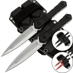 Ножи спортивные Wart сталь 3cr13 рукоять Black 2шт