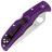 Нож Spyderco Endura 4 сталь VG-10 рукоять Purple FRN (C10FPPR)
