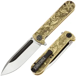 Нож Reptilian Ратибор-02 сталь VG-10 рукоять Brass Нож Reptilian Ратибор-02 сталь VG-10 рукоять Brass