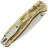 Нож Reptilian Корюшка LE сталь VG-10 рукоять Brass