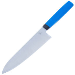 Нож кухонный Owl Knife мини Шеф CH160 сталь N690 рукоять синий G10